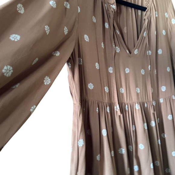 Madewell Women's Daisy Print Tiered Mini Dress - Size M cottagecore prairie - Picture 3 of 9